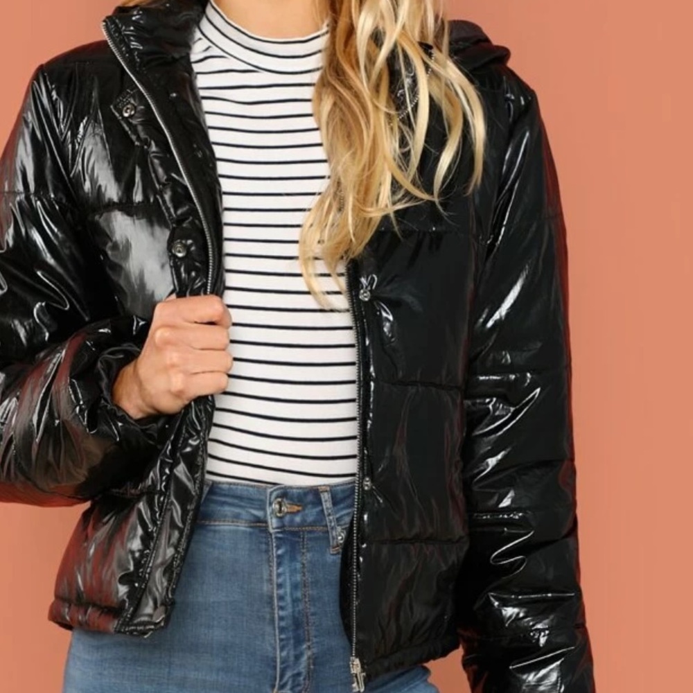 Shiny Puffer Jacket